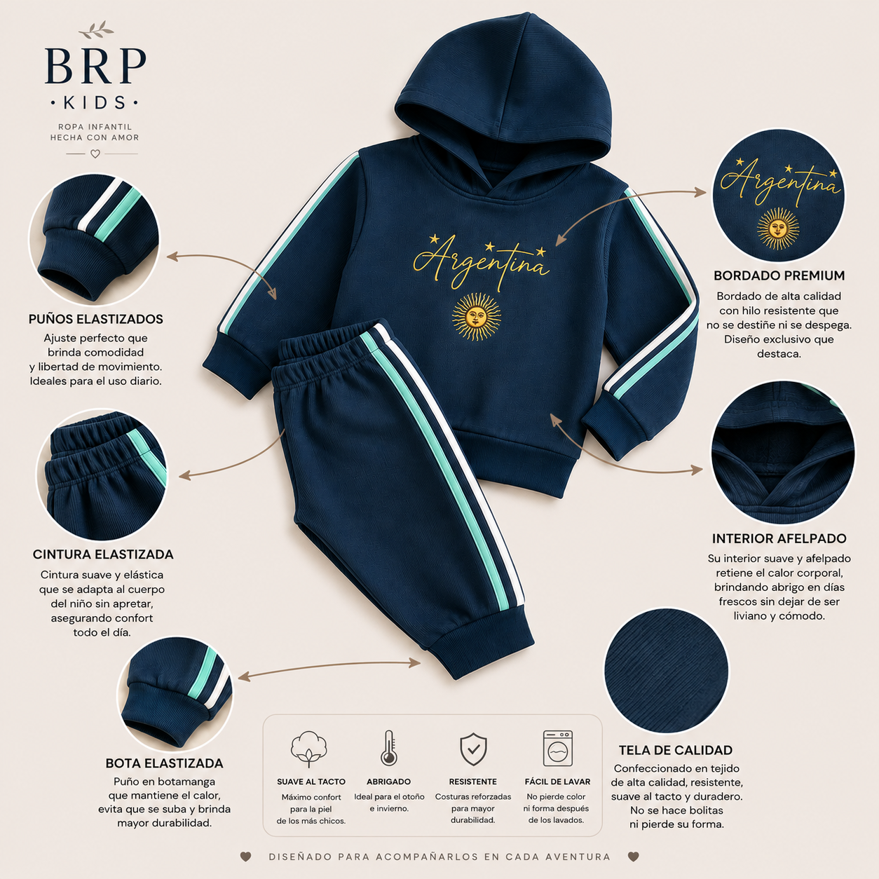 Conjunto Deluxe Argentina – Edición Invierno